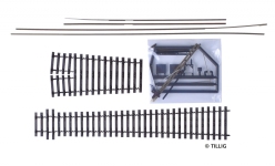 TILLIG 85435 - H0 Bausatz Flexsteg-Weiche, Herzstückwinkel 7°